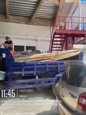 angkut puing proyek bangunan Jakarta